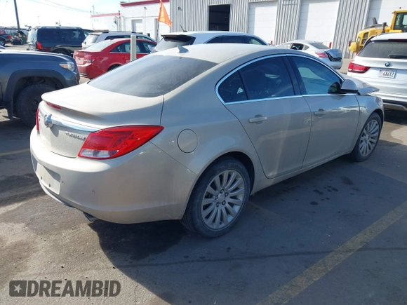 2011 Buick Regal with VIN 2G4GW5EV1B9189809, listed as a IAAI auction lot 41403746 with 48,743 mi miles and . Bid and sale history available at DreamBid. Image 4.