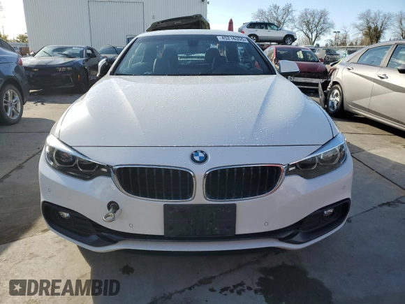 2019 BMW 4 Series 430i z VIN WBA4Z1C57KEE44423, wystawiony jako Copart lot #45216355 z przebiegiem 78 354 mil mil oraz Szkoda całkowita • Salvage title. Historia ofert i sprzedaży dostępna na DreamBid. Obrazek 5.