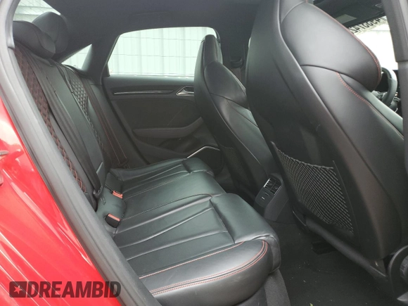 2019 Audi RS 3 with VIN WUABWGFF2KA906727, listed as a Copart auction lot 49337425 with 52,355 mi miles and Salvage title. Bid and sale history available at DreamBid. Image 11.