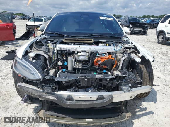 2021 Tesla Model S Long Range with VIN 5YJSA1E52MF443953, listed as a Copart auction lot 59838715 with 54,643 mi miles and Salvage title. Bid and sale history available at DreamBid. Image 5.