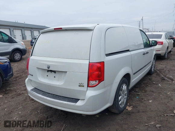 2014 Ram Cargo Van Tradesman with VIN 2C4JRGAG3ER379961, listed as a IAAI auction lot 41554581 with 186,198 mi miles. Bid and sale history available at carsss.com. Image 4.