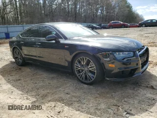 2016 Audi A7 3.0 Premium Plus with VIN WAUWGAFC8GN004529, listed as a Copart auction lot 47948985 with 131,585 mi miles and Salvage Title. Bid and sale history available at carsss.com. Image 4.