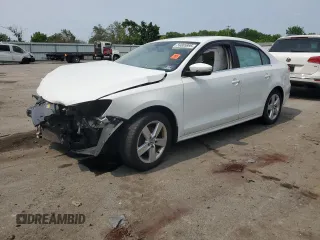 2014 Volkswagen Jetta TDI w/Premium with VIN 3VWLL7AJ6EM421646, listed as a Copart auction lot 59305895 with Not provided miles and Salvage title. Bid and sale history available at DreamBid. Image 1.