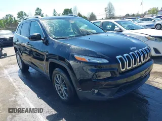 2018 Jeep Cherokee Latitude Plus with VIN 1C4PJMLBXJD585518, listed as a IAAI auction lot 41881215 with 66,182 mi miles and . Bid and sale history available at DreamBid. Image 1.