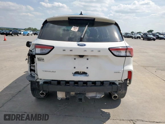 2022 Ford Escape Titanium with VIN 1FMCU9J91NUB93886, listed as a Copart auction lot 51745025 with Not provided miles and Clean title. Bid and sale history available at DreamBid. Image 6.