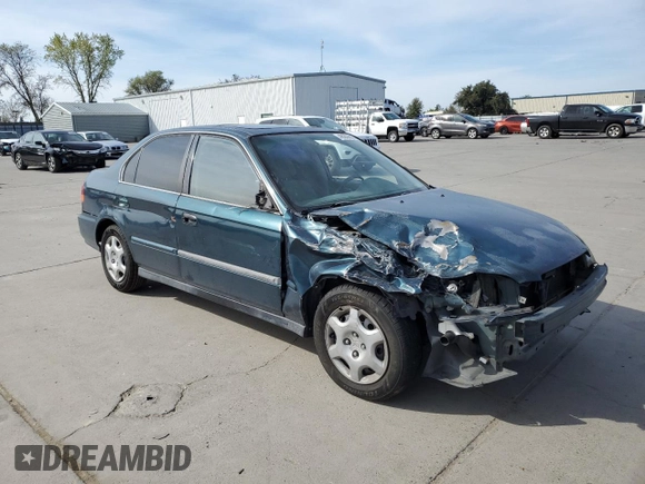 1998 Honda Civic EX with VIN JHMEJ8644WS000994, listed as a Copart auction lot 48209805 with 226,561 mi miles and Salvage Title. Bid and sale history available at carsss.com. Image 4.