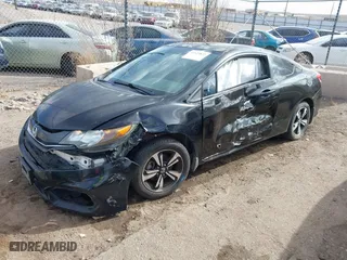 2014 Honda Civic Coupe EX with VIN 2HGFG3B80EH517975, listed as a IAAI auction lot 41523822 with 124,211 mi miles. Bid and sale history available at carsss.com. Image 17.