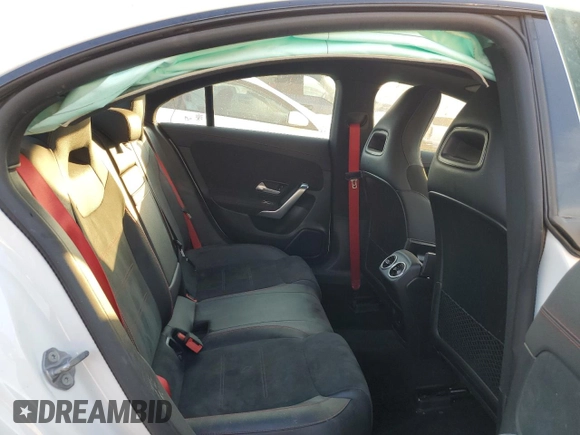 2022 Mercedes-Benz CLA 35 AMG with VIN W1K5J5BBXNN319209, listed as a Copart auction lot 69269304 with 23,458 mi miles and Salvage Title. Bid and sale history available at DreamBid. Image 10.