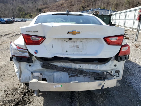 2024 Chevrolet Malibu LS with VIN 1G1ZC5ST0RF186015, listed as a Copart auction lot 46434715 with 46,852 mi miles and Salvage Title. Bid and sale history available at carsss.com. Image 6.