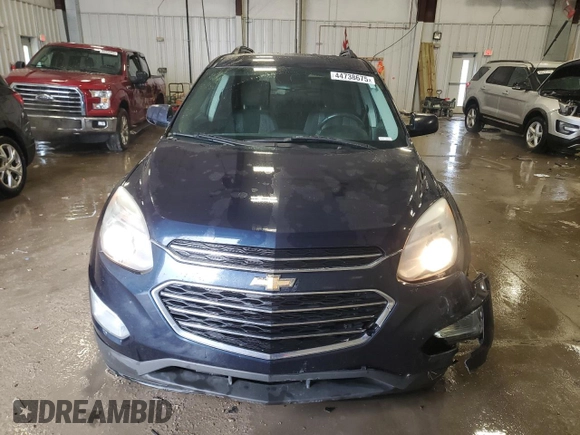 2016 Chevrolet Equinox LT with VIN 2GNALCEK7G1169509, listed as a Copart auction lot 44738675 with 136,766 mi miles and Salvage Title. Bid and sale history available at carsss.com. Image 5.