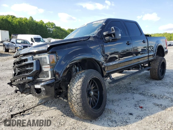 2022 Ford F-350 XL with VIN 1FT8W3BT5NED91537, listed as a Copart auction lot 47997985 with 36,514 mi miles and Salvage Title. Bid and sale history available at DreamBid. Image 1.