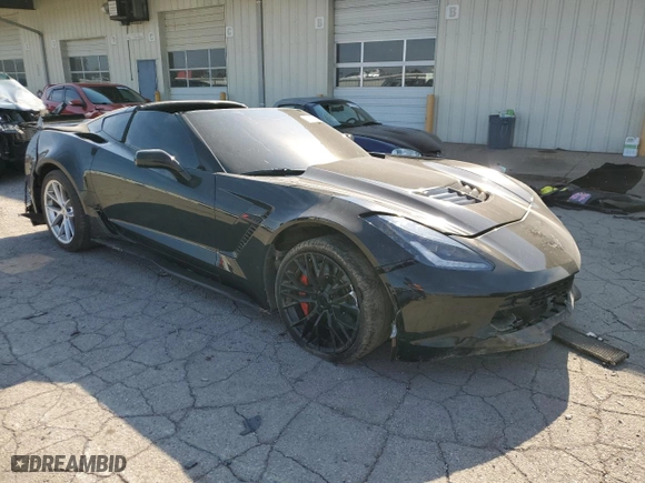 2016 Chevrolet Corvette Z06 2LZ with VIN 1G1YS2D65G5608464, listed as a Copart auction lot 71819514 with 20,738 mi miles and Salvage Title. Bid and sale history available at carsss.com. Image 4.