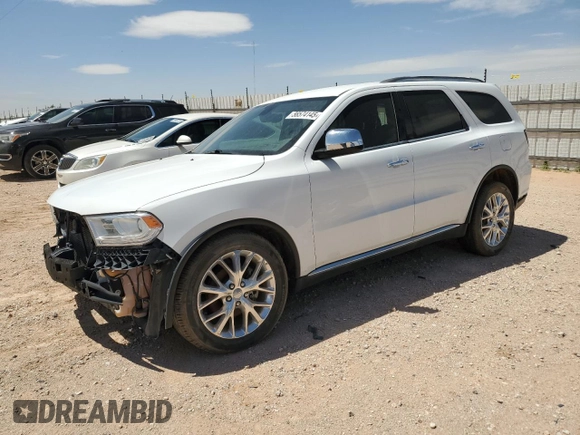 2017 Dodge Durango SXT with VIN 1C4RDHAG5HC643251, listed as a Copart auction lot 56574145 with 64,904 mi miles and Clean title. Bid and sale history available at DreamBid. Image 1.