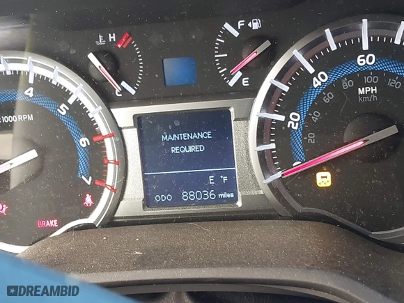 2019 Toyota 4Runner SR5 with VIN JTEBU5JR7K5632342, listed as a IAAI auction lot 41127797 with 88,036 mi miles. Bid and sale history available at carsss.com. Image 14.