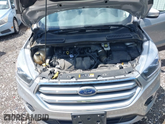 2017 Ford Escape Titanium with VIN 1FMCU0J99HUB23567, listed as a IAAI auction lot 42127795 with 93,056 mi miles. Bid and sale history available at carsss.com. Image 10.