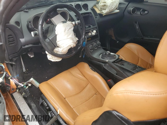 2004 Nissan 350Z Touring with VIN JN1AZ34E84T052629, listed as a Copart auction lot 46078465 with 0 mi miles and Salvage Title. Bid and sale history available at carsss.com. Image 8.