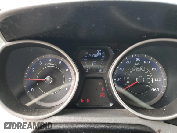 2013 Hyundai Elantra GLS z VIN KMHDH4AE3DU731009, wystawiony jako Copart lot #58668335 z przebiegiem 213 093 mil mil oraz Szkoda całkowita • Salvage title. Historia ofert i sprzedaży dostępna na DreamBid. Obrazek 9.