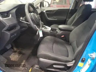 2019 Toyota RAV4 LE with VIN JTMF1RFV7KJ010844, listed as a Copart auction lot 60878805 with 75,904 mi miles and Salvage title. Bid and sale history available at DreamBid. Image 7.