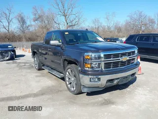 2014 Chevrolet Silverado 1500 LT with VIN 1GCVKREC0EZ377177, listed as a IAAI auction lot 41683600 with 148,672 mi miles and . Bid and sale history available at DreamBid. Image 1.