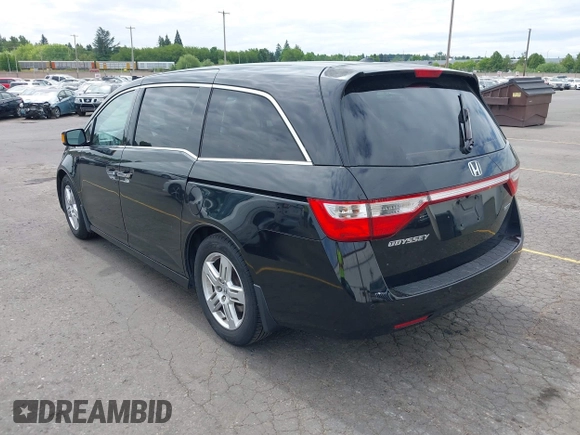 2012 Honda Odyssey Touring with VIN 5FNRL5H93CB121190, listed as a IAAI auction lot 42223998 with 154,358 mi miles and . Bid and sale history available at DreamBid. Image 3.