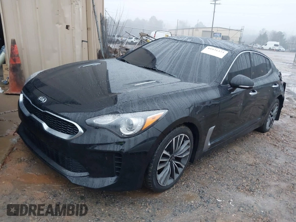 2019 Kia Stinger with VIN KNAE15LA6K6069504, listed as a IAAI auction lot 41031373 with 81,577 mi miles. Bid and sale history available at carsss.com. Image 17.