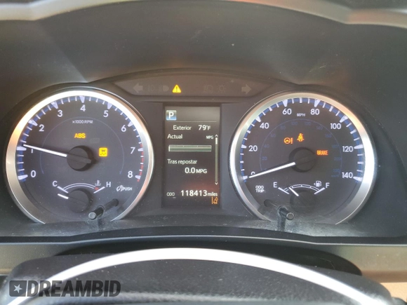 2018 Toyota Highlander LE with VIN 5TDBZRFH1JS906155, listed as a Copart auction lot 65517405 with 118,413 mi miles and Clean title. Bid and sale history available at DreamBid. Image 9.