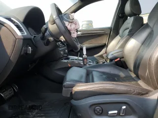 2016 Audi SQ5 3.0T Technik with VIN WA1LCAFP9GA032281, listed as a Copart auction lot 60234744 with 0 mi miles and Salvage Title. Bid and sale history available at carsss.com. Image 7.