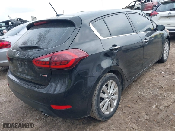 2014 Kia Forte 5-Door EX with VIN KNAFX5A85E5170191, listed as a IAAI auction lot 41883083 with 155,889 mi miles. Bid and sale history available at carsss.com. Image 4.