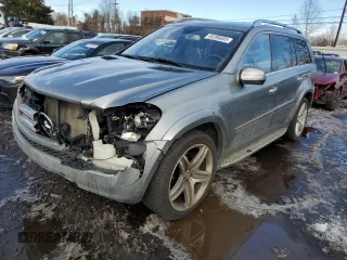 2010 Mercedes-Benz GL-Class GL 550 with VIN 4JGBF8GE4AA620994, listed as a Copart auction lot 45396605 with 134,062 mi miles and Salvage Title. Bid and sale history available at carsss.com. Image 1.
