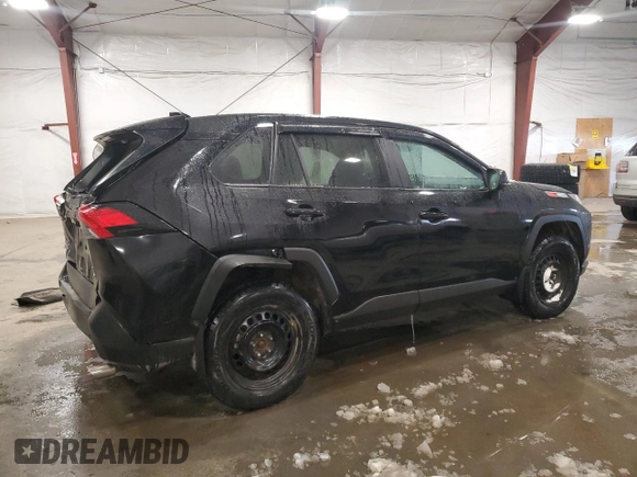 2024 Toyota RAV4 LE with VIN 2T3F1RFV4RC425973, listed as a Copart auction lot 43422345 with 26,682 mi miles and Salvage Title. Bid and sale history available at carsss.com. Image 3.