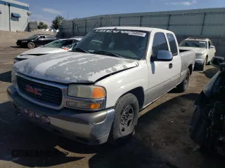 1999 GMC New Sierra 1500 SLE with VIN 2GTEC19T5X1531791, listed as a Copart auction lot 75600804 with Not Provided miles and Salvage Title. Bid and sale history available at carsss.com. Image 1.