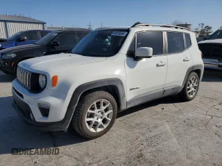 2020 Jeep Renegade Latitude with VIN ZACNJABB8LPL49510, listed as a Copart auction lot 48925685 with 47,431 mi miles and Salvage Title. Bid and sale history available at carsss.com. Image 1.