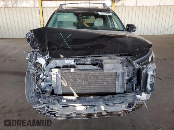 2021 Hyundai Palisade SEL z VIN KM8R24HEXMU181272, wystawiony jako Copart lot #73129624 z przebiegiem 118 541 mil mil oraz Szkoda całkowita • Salvage title. Historia ofert i sprzedaży dostępna na DreamBid. Obrazek 5.