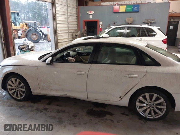 2017 Audi A4 Premium with VIN WAUGNAF40HN007638, listed as a IAAI auction lot 41069009 with 79,951 mi miles. Bid and sale history available at carsss.com. Image 14.