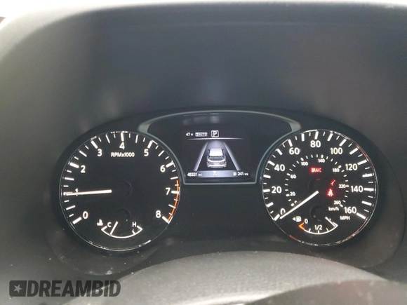 2020 Nissan Pathfinder S with VIN 5N1DR2AM0LC644908, listed as a Copart auction lot 56165085 with 48,331 mi miles and Salvage title. Bid and sale history available at DreamBid. Image 9.