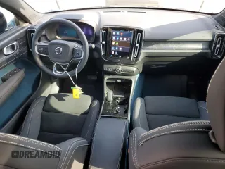 2023 Volvo C40 Recharge Pure Electric Ultimate with VIN YV4ED3GM2P2026762, listed as a Copart auction lot 63048654 with 9,875 mi miles and Salvage Title. Bid and sale history available at carsss.com. Image 8.