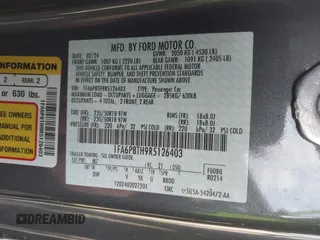 2024 Ford Mustang EcoBoost with VIN 1FA6P8TH9R5126403, listed as a IAAI auction lot 41419709 with 1 mi miles. Bid and sale history available at carsss.com. Image 9.