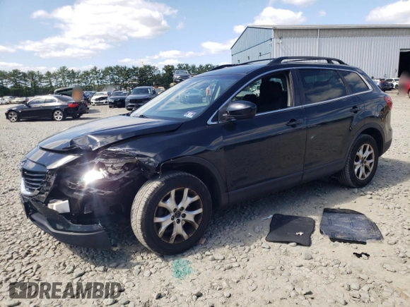2014 Mazda CX-9 Sport with VIN JM3TB3BV4E0441615, listed as a Copart auction lot 70126754 with 94,017 mi miles and Salvage Title. Bid and sale history available at carsss.com. Image 1.