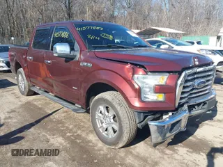 2016 Ford F-150 XLT with VIN 1FTEW1EPXGFD14147, listed as a IAAI auction lot 41577888 with 1 mi miles. Bid and sale history available at carsss.com. Image 1.