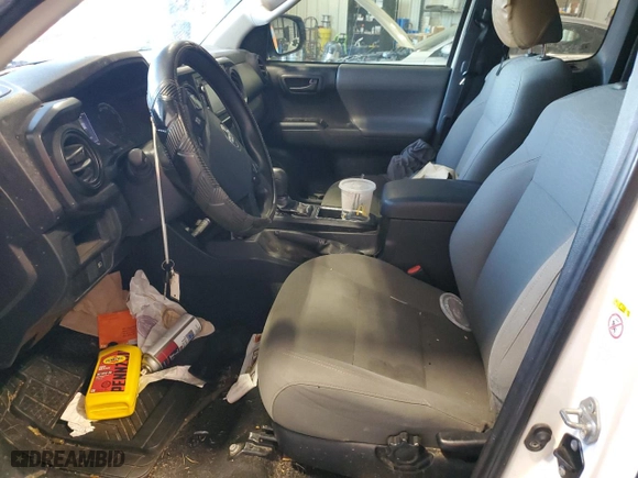 2019 Toyota Tacoma 2WD SR with VIN 5TFRX5GN6KX153364, listed as a Copart auction lot 46701195 with 179,596 mi miles and Salvage Title. Bid and sale history available at carsss.com. Image 7.