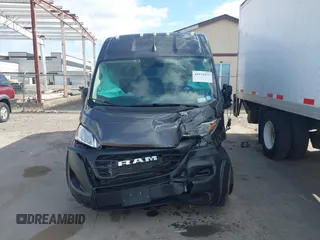 2023 Ram ProMaster Cargo with VIN 3C6LRVDG7PE547718, listed as a IAAI auction lot 41973977 with 34,178 mi miles. Bid and sale history available at carsss.com. Image 12.