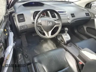 2009 Honda Civic Cpe EX-L with VIN 2HGFG12989H526829, listed as a Copart auction lot 73685054 with 169,968 mi miles and Salvage Title. Bid and sale history available at carsss.com. Image 8.
