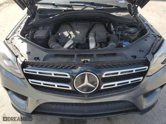 2017 Mercedes-Benz GLS with VIN 4JGDF7DE4HA930869, listed as a Copart auction lot 49128775 with 109,768 mi miles and Clean Title. Bid and sale history available at carsss.com. Image 12.