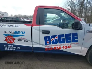 2018 Ford F-150 XL with VIN 1FTMF1CB7JKF68576, listed as a IAAI auction lot 41838856 with 15,396 mi miles. Bid and sale history available at carsss.com. Image 13.