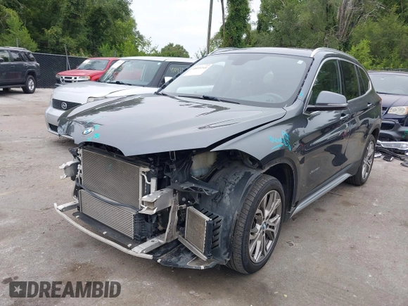 2017 BMW X1 xDrive28i with VIN WBXHT3C38H5F84508, listed as a IAAI auction lot 40035344 with 43,321 mi miles and . Bid and sale history available at DreamBid. Image 2.