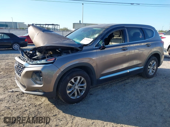 2020 Hyundai Santa Fe SEL w/SULEV with VIN 5NMS33AD8LH168072, listed as a IAAI auction lot 41763320 with 32,720 mi miles. Bid and sale history available at carsss.com. Image 2.