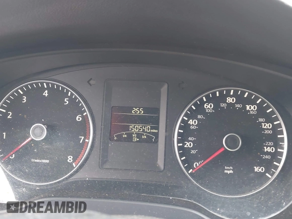 2013 Volkswagen Jetta SE with VIN 3VWDX7AJ6DM442987, listed as a IAAI auction lot 42240855 with 150,540 mi miles and . Bid and sale history available at DreamBid. Image 7.