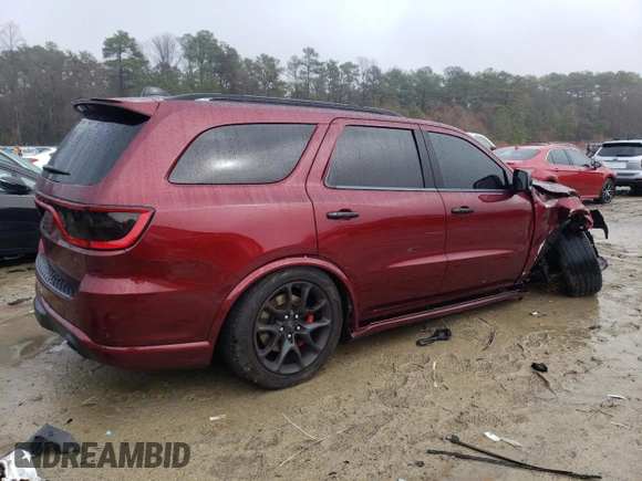 2023 Dodge Durango SRT 392 Premium with VIN 1C4SDJGJ7PC546918, listed as a Copart auction lot 85136294 with Not Provided miles and Salvage Title. Bid and sale history available at DreamBid. Image 3.