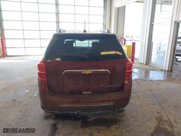 2016 Chevrolet Equinox LTZ with VIN 2GNALDEKXG1124232, listed as a IAAI auction lot 41622204 with 88,717 mi miles. Bid and sale history available at carsss.com. Image 17.