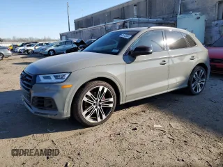 2020 Audi SQ5 Prestige with VIN WA1C4AFY6L2056208, listed as a Copart auction lot 41573584 with 46,102 mi miles and . Bid and sale history available at DreamBid. Image 1.